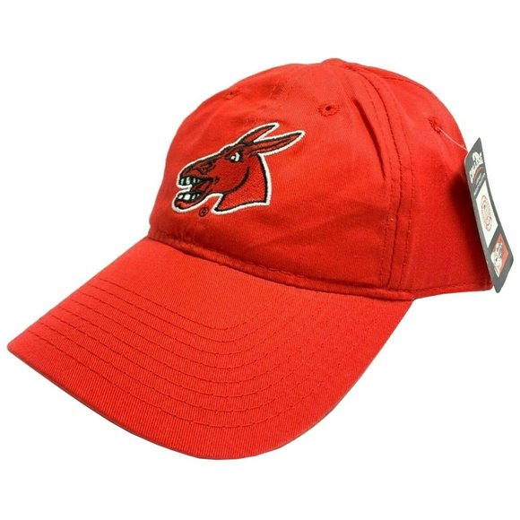 NCAA by Signatures University of Central Missouri Mules Red Snap-Back Game Hat - Picture 2 of 5